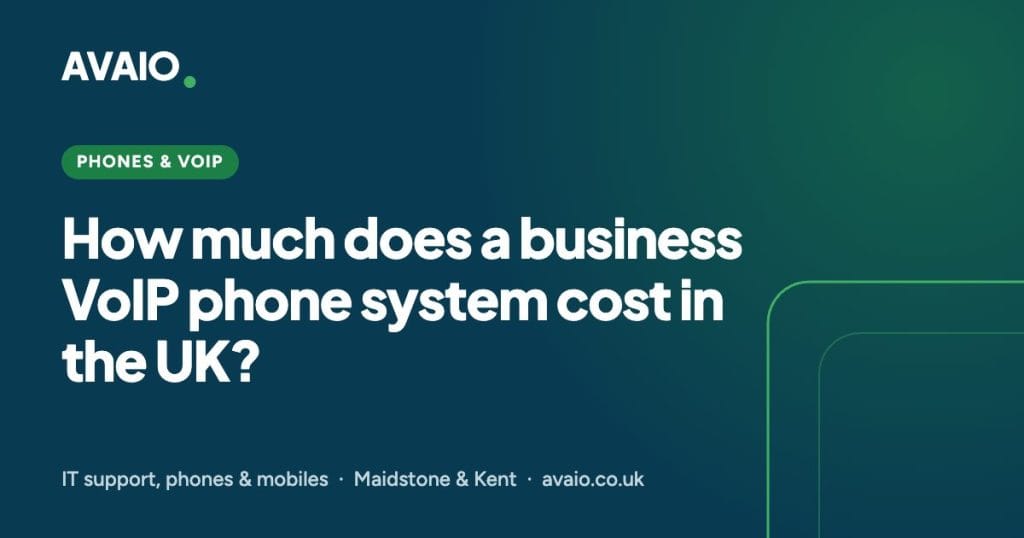 How much does a business VoIP phone system cost in the UK?
