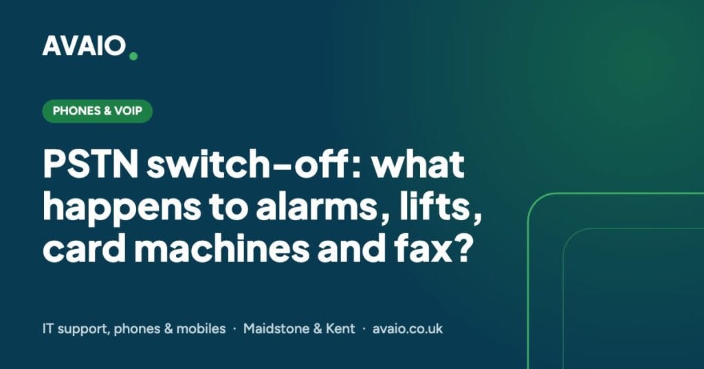 PSTN switch-off: what happens to alarms, lifts, card machines and fax?